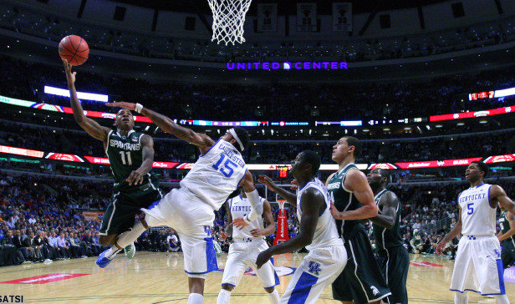 No 2 Spartans Take Down Top Ranked Kentucky 78 74 Msutoday Michigan State University 