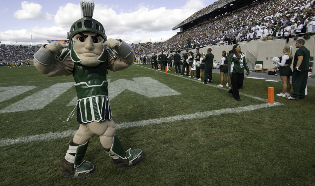 Fundraiser Aims To Give Sparty A Fresh Look Msutoday Michigan State University