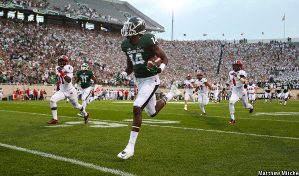 Spartans Make Statement In Season Opening Win Msutoday Michigan State University 