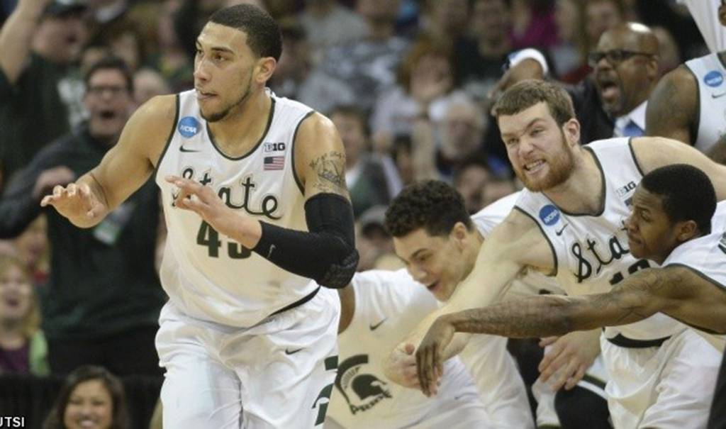 Spartans Outlast Harvard Make 12th Sweet 16 In The Last 17 Years Msutoday Michigan State 