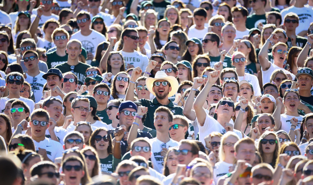 Vote now for the 2015 Spartan football student section shirt MSUToday