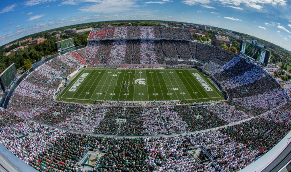 Spartan Stadium Named Collegiate Football Field Of The Year Msutoday Michigan State University