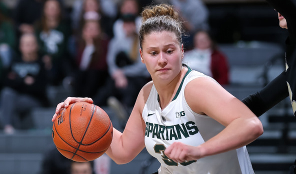 No 1714 Msu Women Host In State Rival Michigan Msutoday Michigan State University 