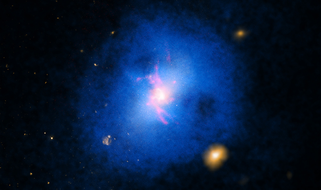 Black holes’ diet of cold, ‘clumpy’ clouds regulates star formation ...