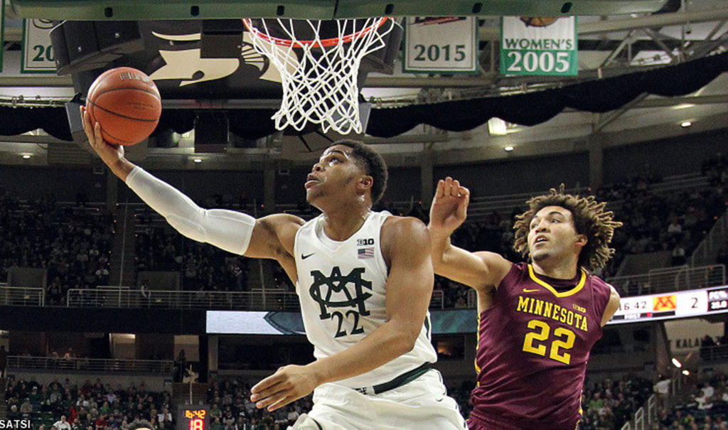 Msu Cruises To 65 47 Win Over No 24 Minnesota Msutoday Michigan State University 