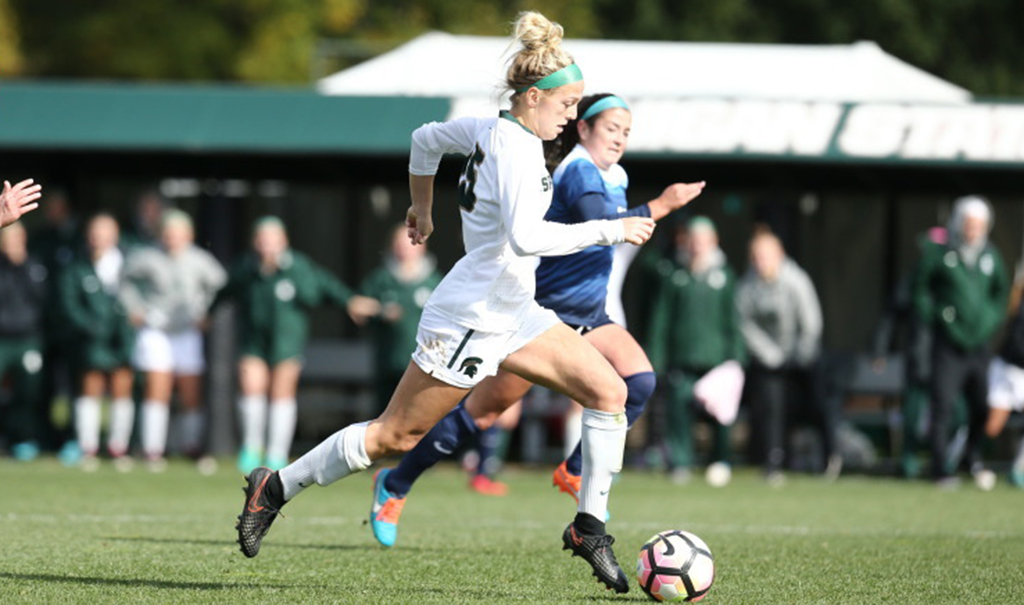 Women's soccer blanks Oakland, 1-0 | MSUToday | Michigan State University