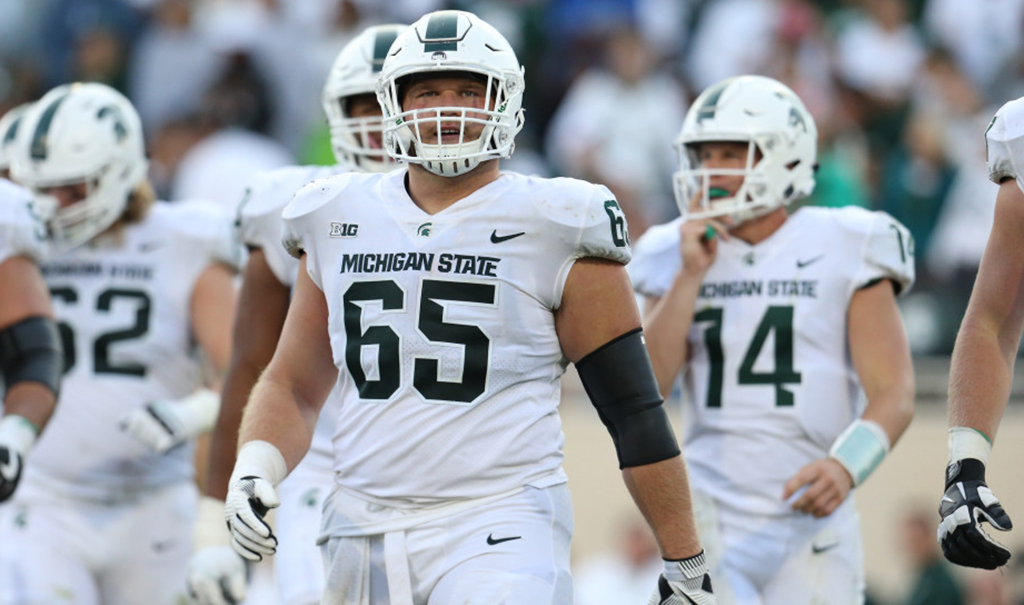 Seven Spartans Earn All Big Ten Honors On Offense Msutoday Michigan State University 