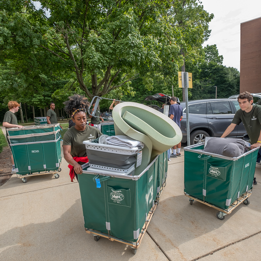 Moving in MSUToday Michigan State University