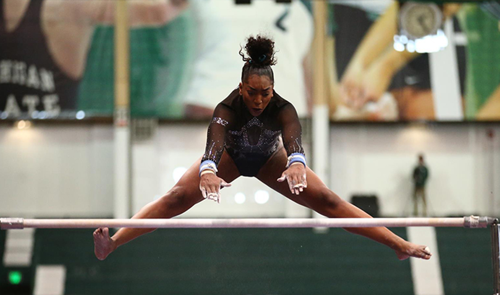 MSU Gymnastics opens season with Green and White Meet | MSUToday ...