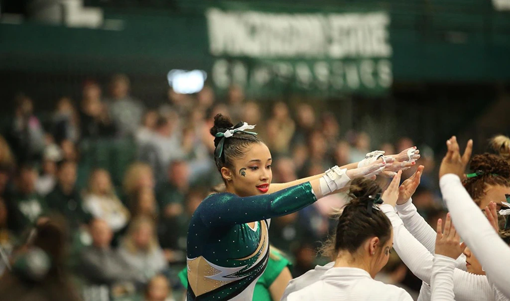 MSU Gymnastics earns quad meet victory on Senior Day | MSUToday ...