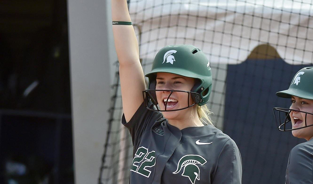 Spartans Win Second Straight Run Rule Decision Msutoday Michigan State University 