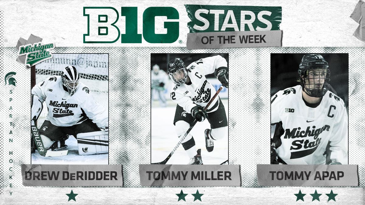 Spartans Sweep Big Ten Stars Of The Week Honors Msutoday Michigan State University 