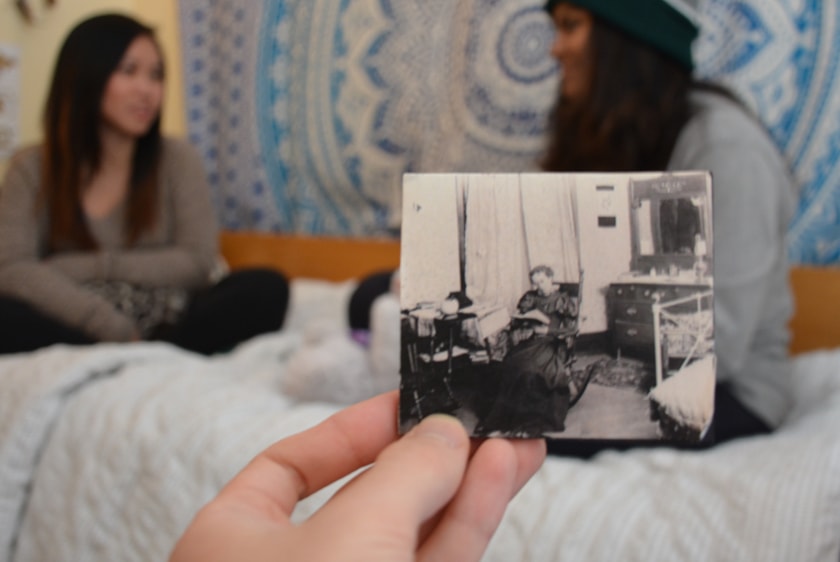 MSU dorm room then and now
