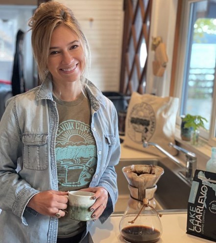 Lake Charlevoix Coffee Company owner Brittany McNeil