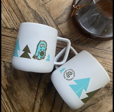 Littlefoot Coffee Roasters coffee mugs