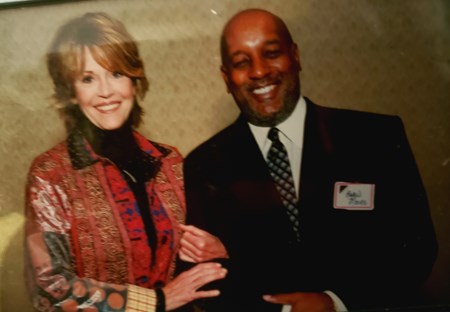 Jane Fonda with Moore