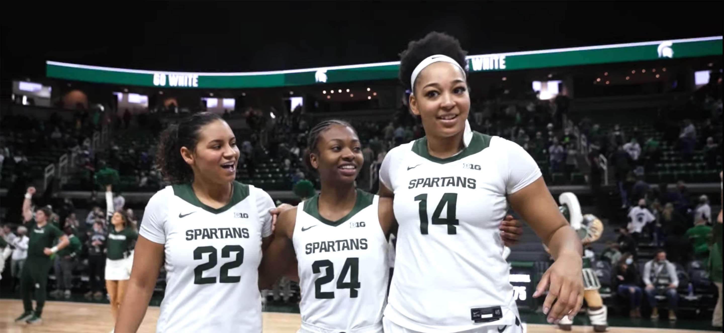 Fourth Quarter Surge Sparks Spartan Women To Victory Over Marshall Msutoday Michigan State 