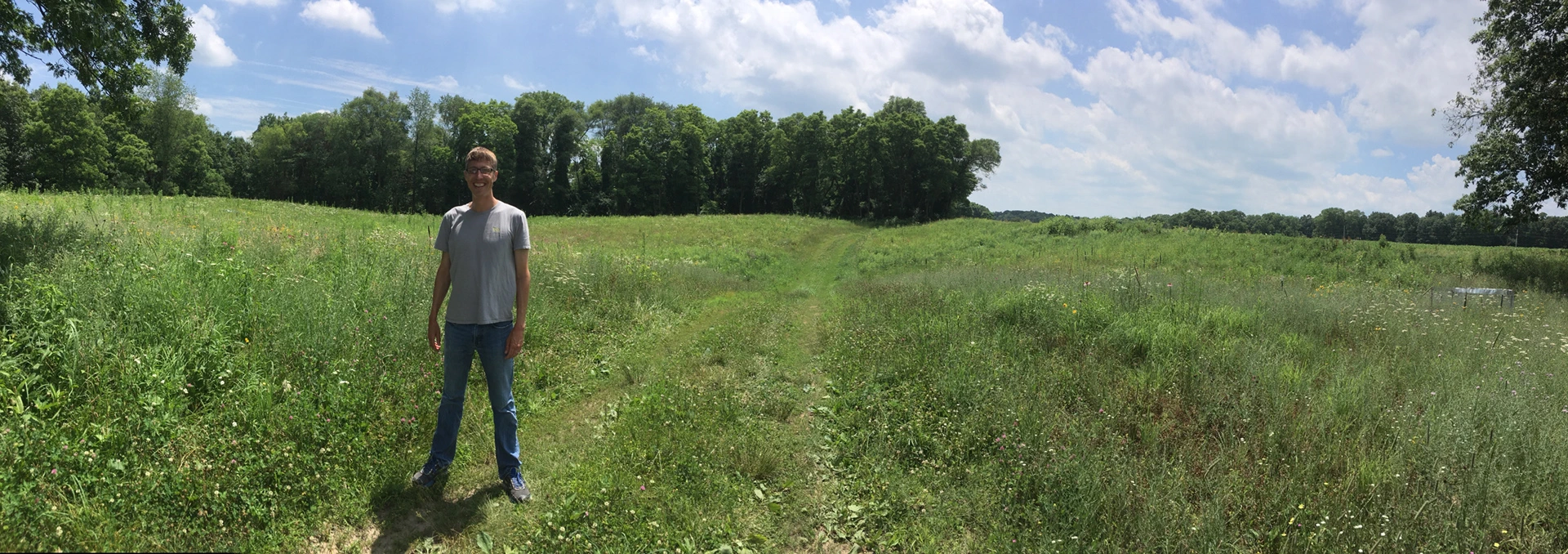 Lars Brudvig in field