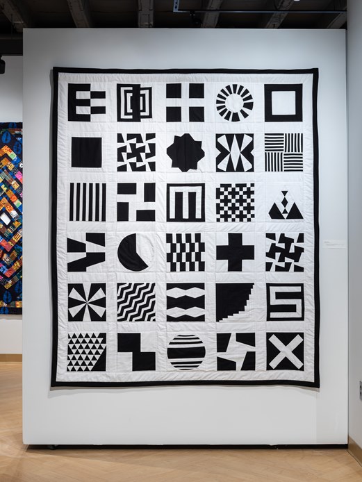 Race Blocks Quilt by Elka Stevens. Photography by Alex Rogers.