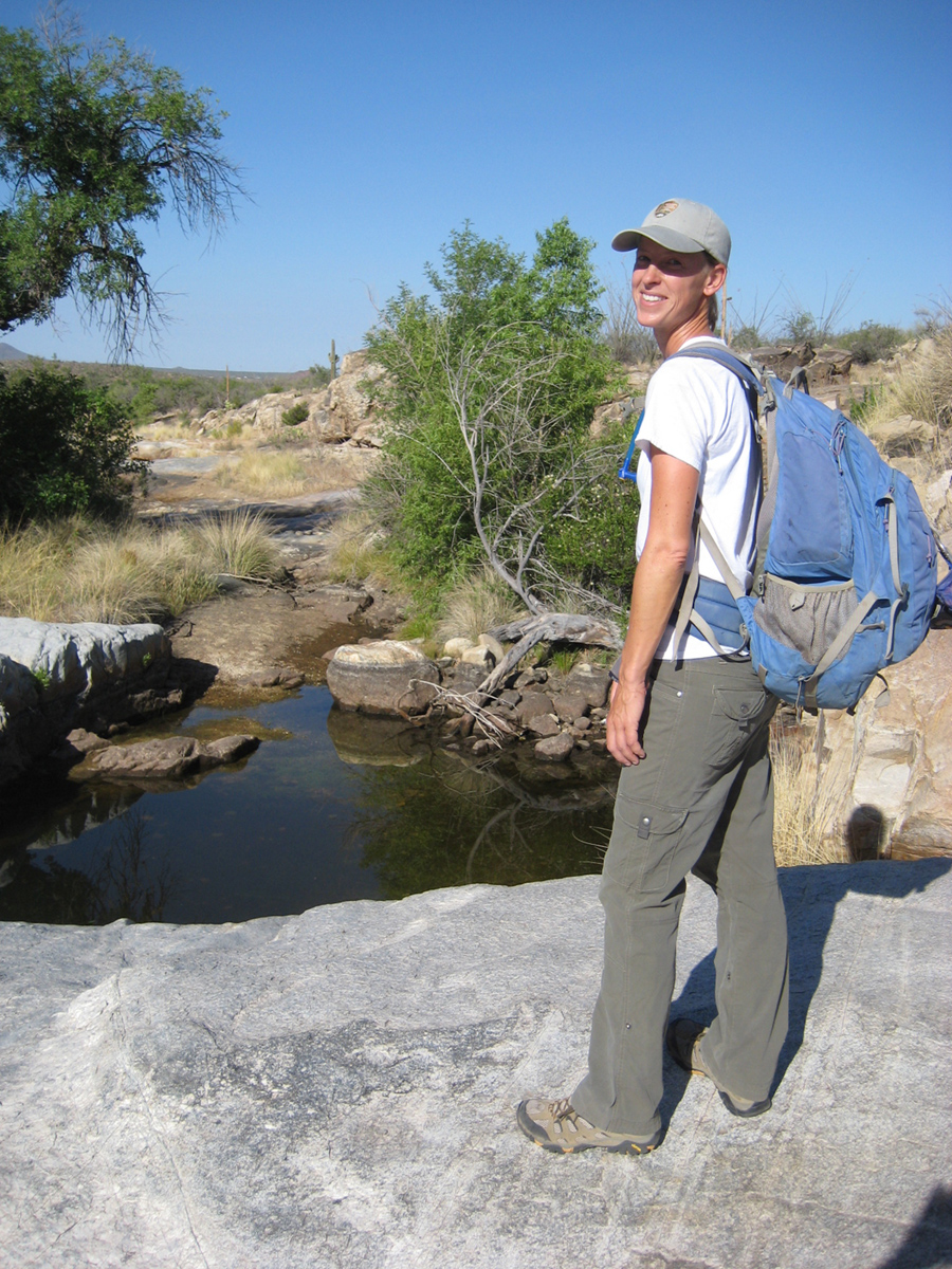 Erin Zylstra, a quantitative ecologist with the Tucson Audubon Society