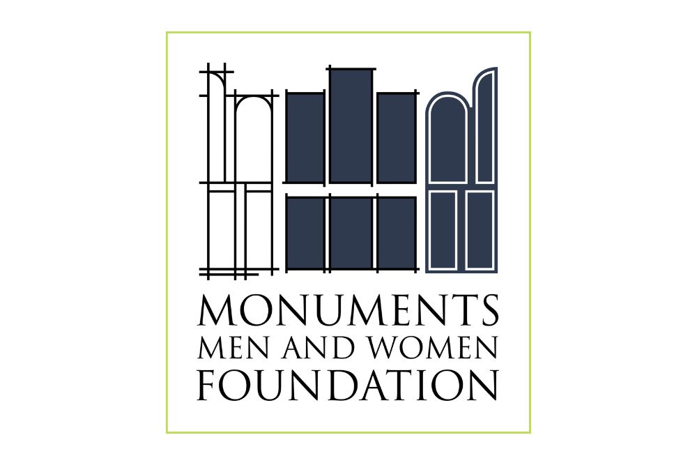 The Monuments Men and Women Foundation logo designed by Grace Houdek