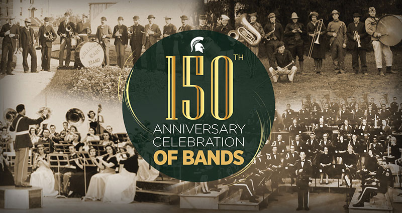 "150th ANNIVERSARY CELEBRATION OF BANDS"