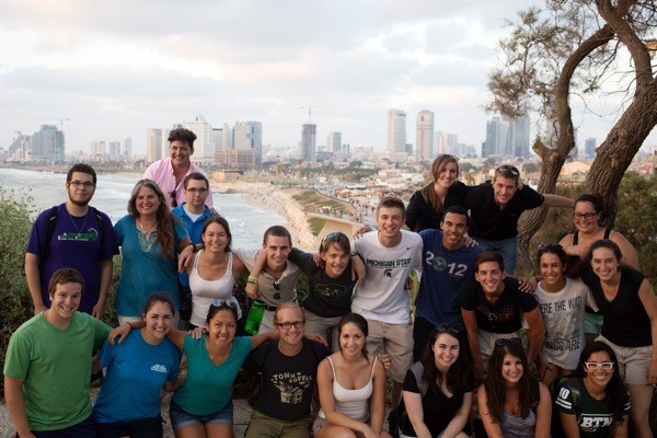 Yael Aronoff leading the Serling Institute Study Abroad Program to the Hebrew University in Israel summer 2013