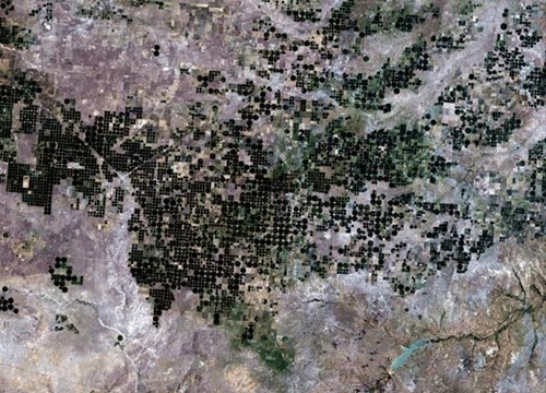 Landsat data of Northern High Plains Texas