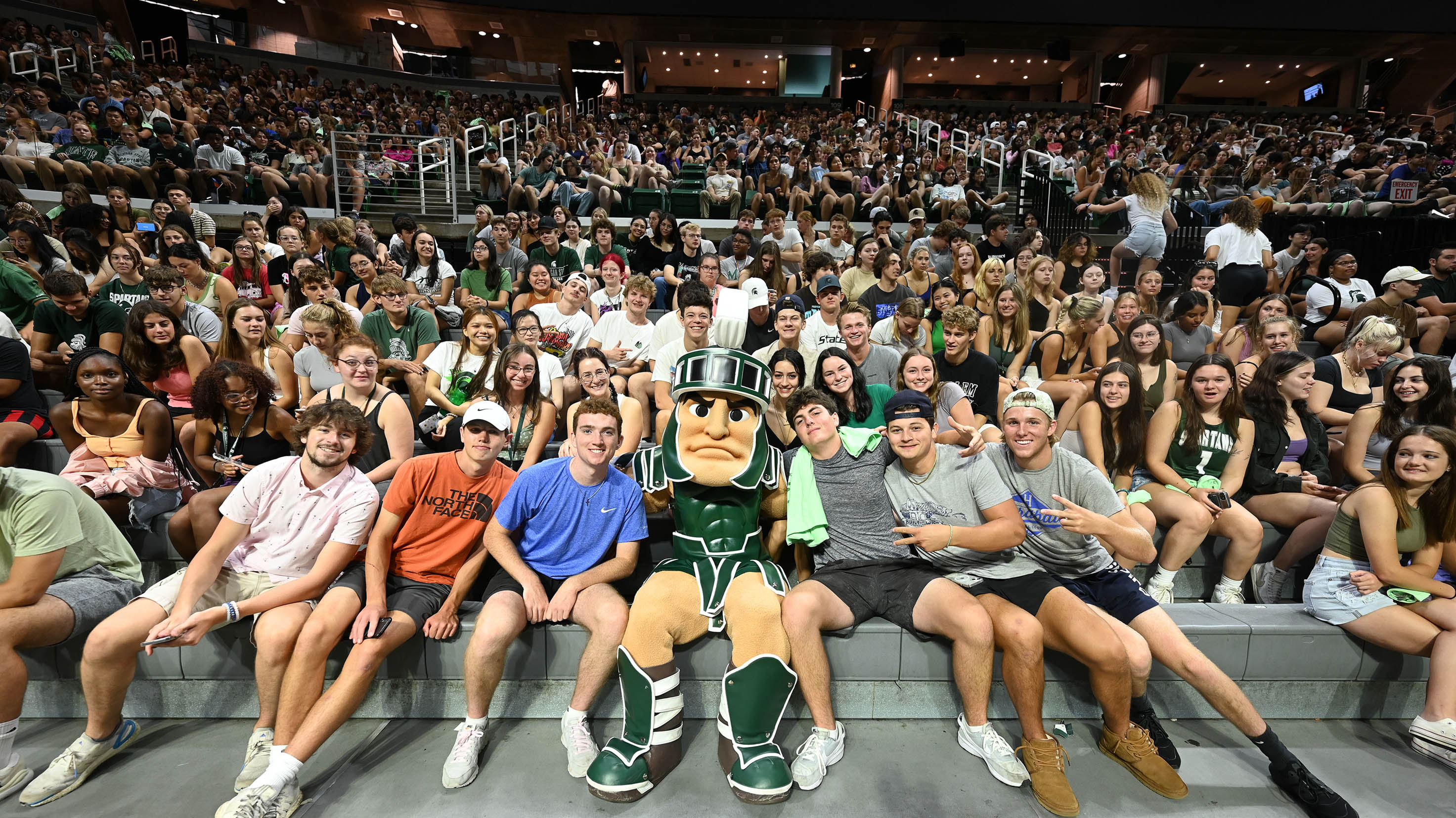 The Week In Photos MSUToday Michigan State University   2023 08 28 Convocation Sparty Dlt 