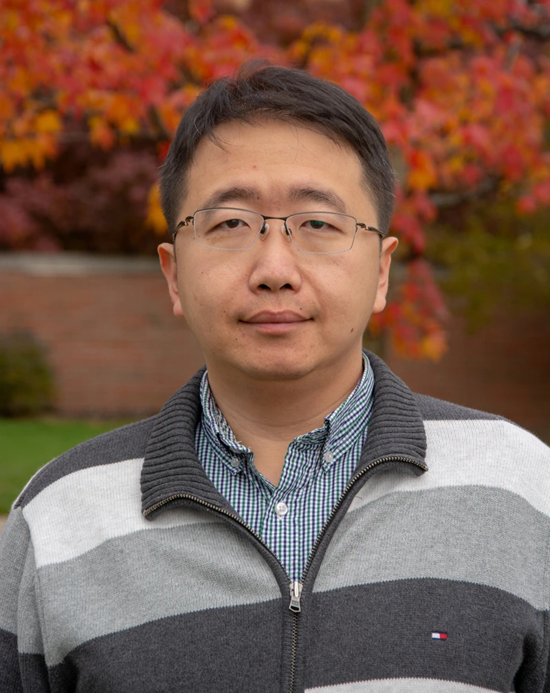 Yue Hao, a professor at FRIB and with the Department of Physics and Astronomy at Michigan State University