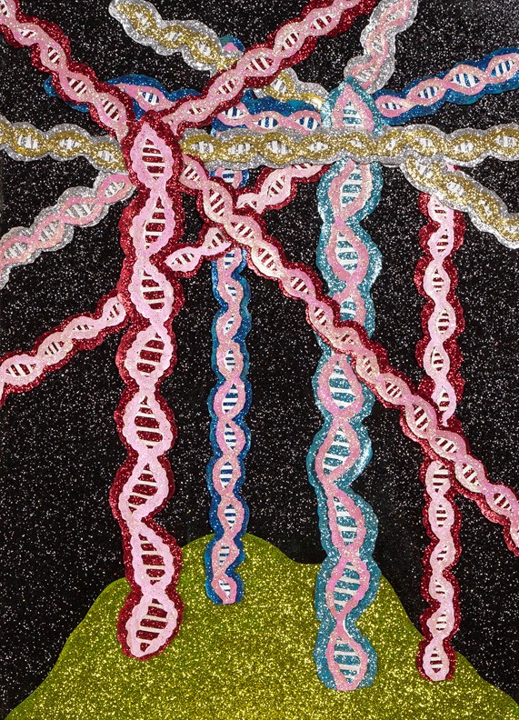 'DNA Fireworks' by Dylan Mortimer