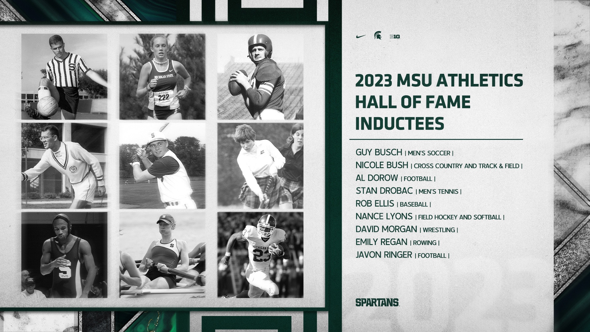 Athletics Announces 2023 Hall Of Fame Class | MSUToday | Michigan State ...