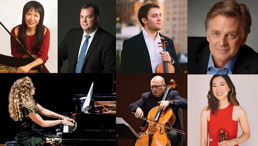 Pianist Yuri Kim and tenor Nils Neubert, pianist Margarita Shevchenko, a Piano Quartet consisting of Stanford University musicians Owen Dalby, violin and Stephen Prutsman, piano joined by Michigan State University musicians Suren Bagratuni, cello and Yvonne Lam, viola.