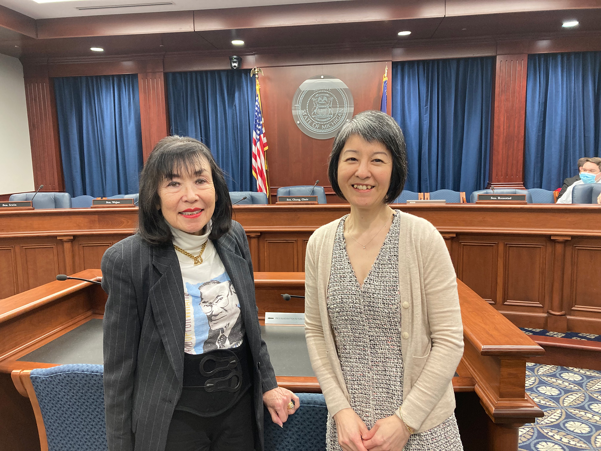 Korematsu and Wake in a Michigan state courtroom