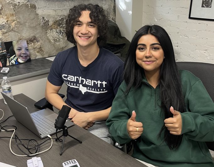 Ephraim Bennett and Hina Shehzad