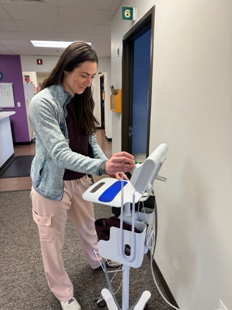 Using a machine