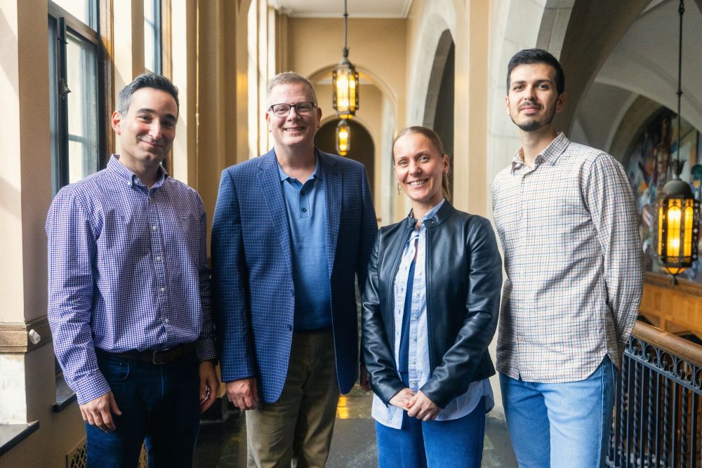  Deric McNish, Rob Roznowski, Aleksandra Nikiforovski and Bojan Lazarov 