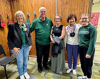 Wanda Eichler, Ed Eichler,Karen Salvador, Namhee Lim, and Kate Port.