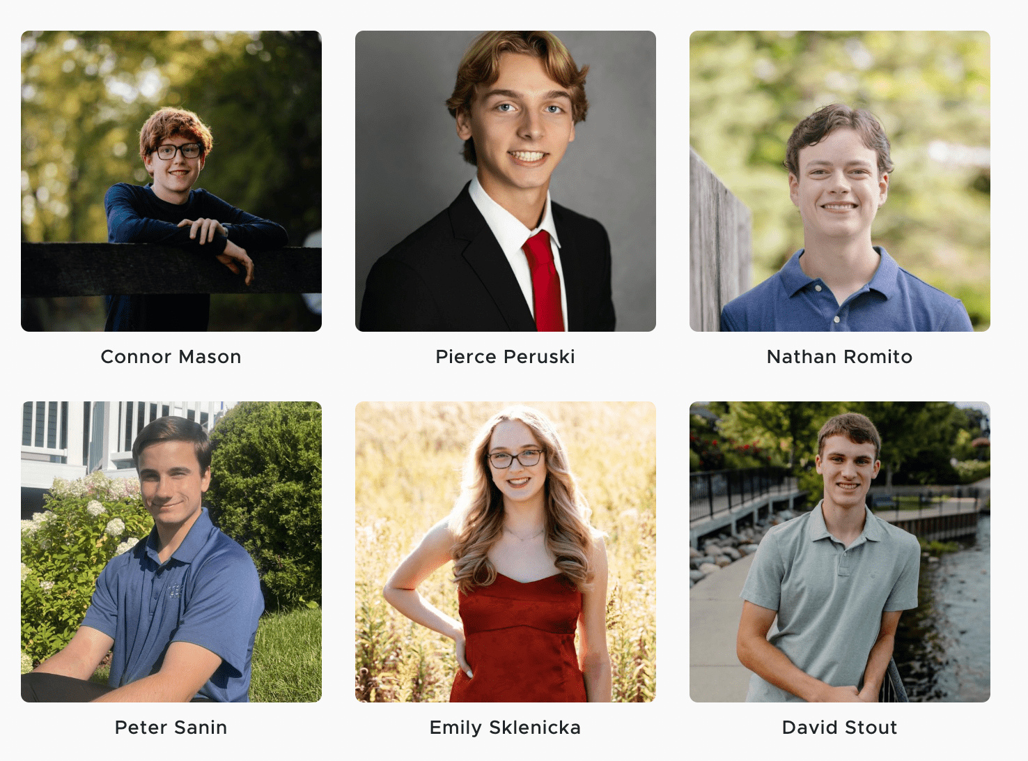 Students awarded scholarships 