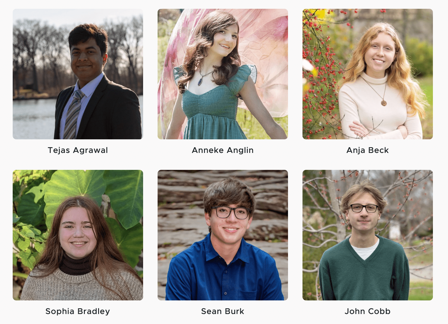 Students awarded scholarships
