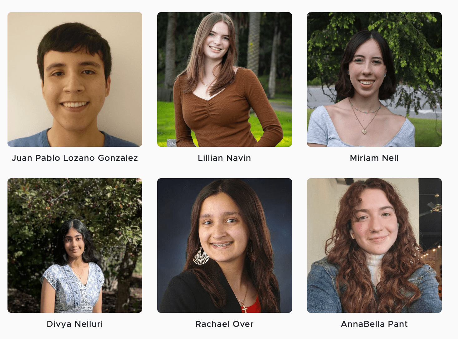 Students awarded scholarships