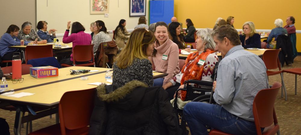 Generations Connect participants at a fall gathering.