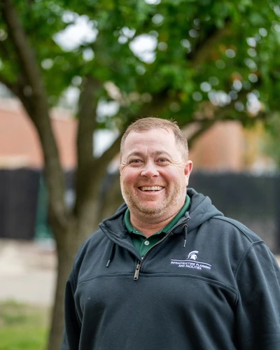 Matt Bailey, MSU manager of Landscape Services